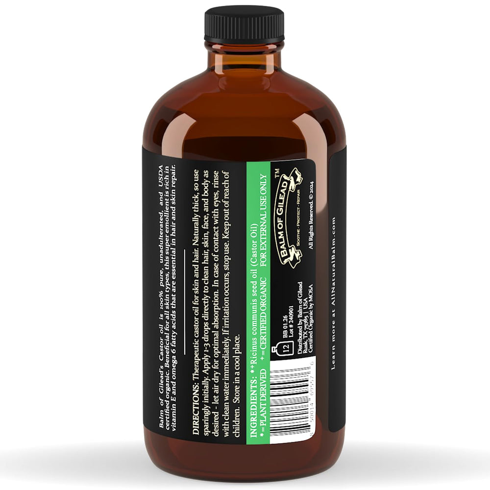 BALM OF GILEAD made in USA packaging supports quality control