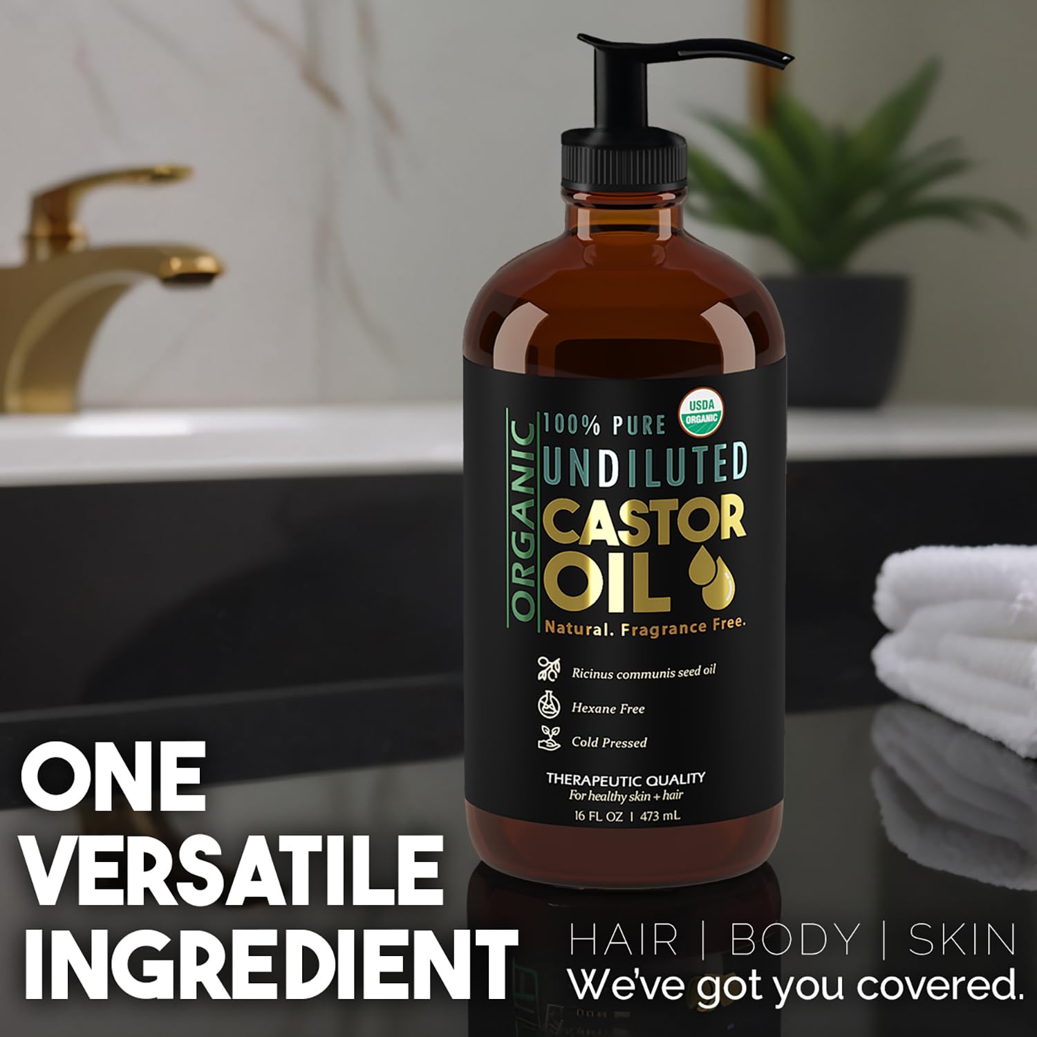 BALM OF GILEAD USDA-certified organic castor oil source traceability