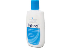 Balneol application scene demonstrates painless, water-free cleansing