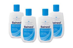 Balneol bottle front view for gentle, waterless cleansing