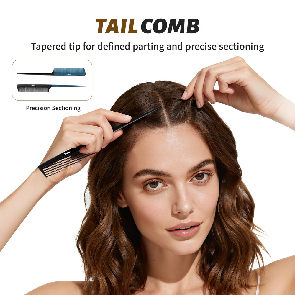 BALON carbon anti-static brush reduces static during brushing