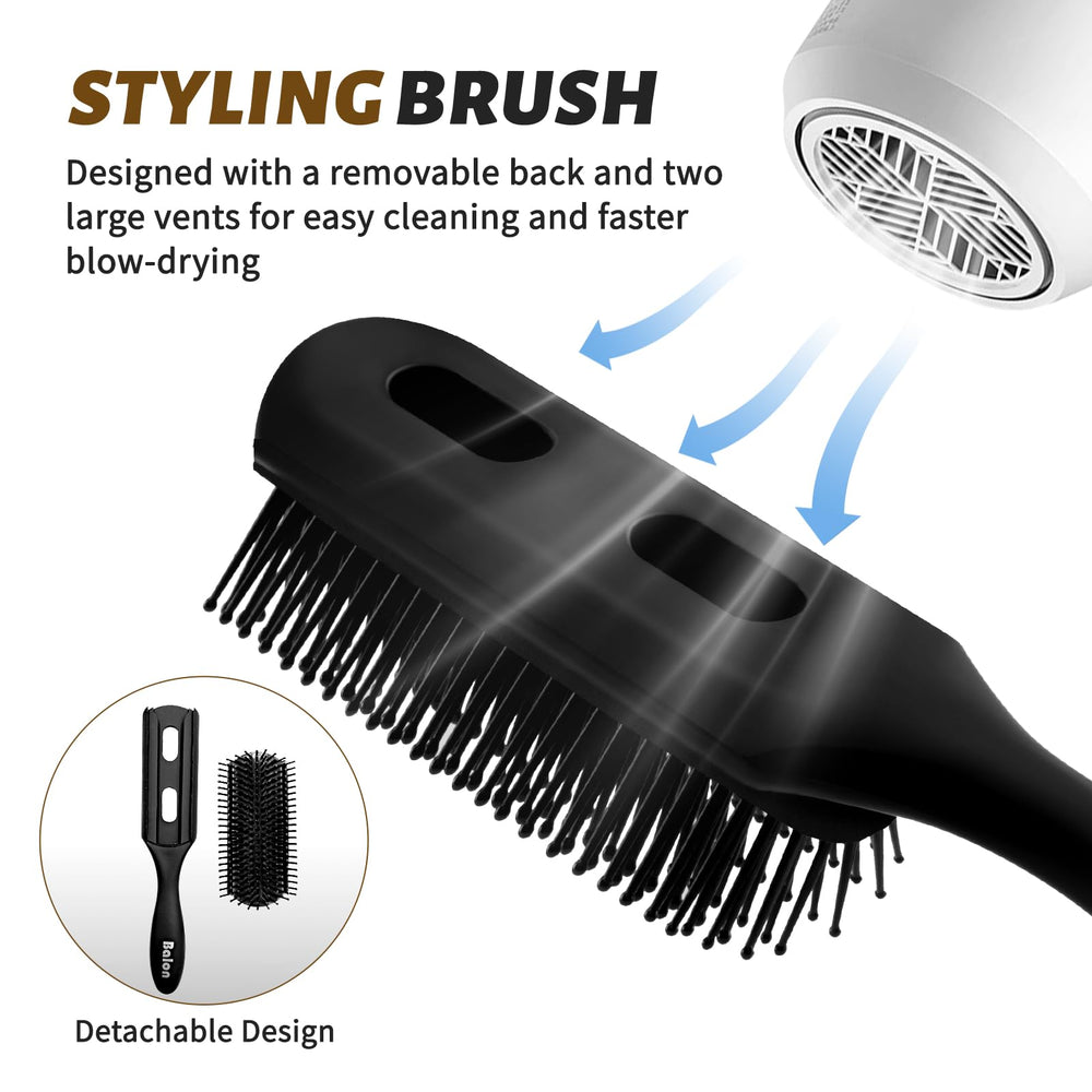 BALON hair brush styling brush for smooth everyday styling
