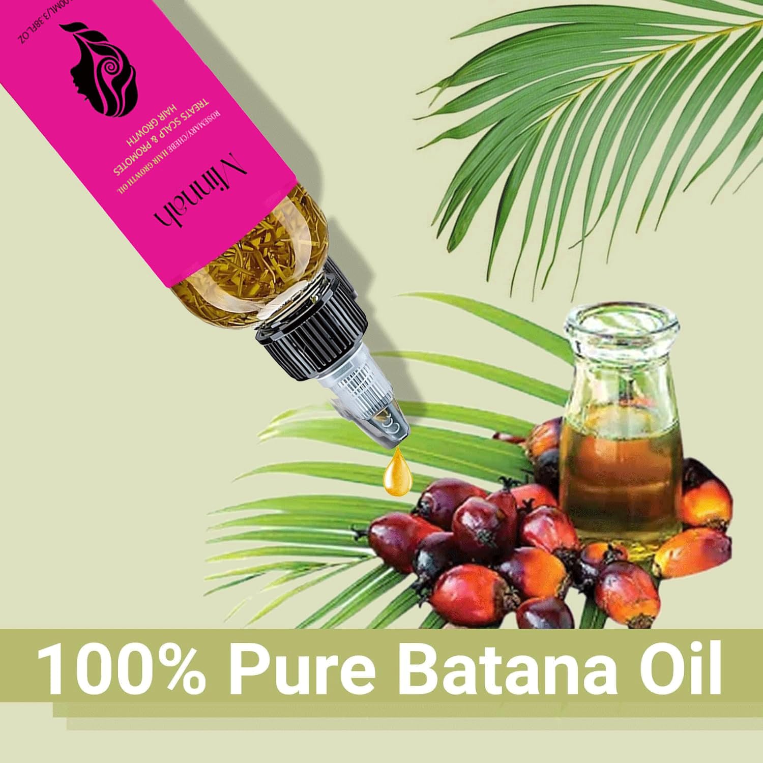 BALPPRD Minnah Batana Oil with rosemary-pumpkin seed blend for scalp nourishment.