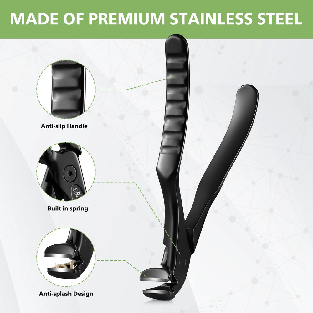 Baluca nail clipper German stainless steel blades offer durable performance