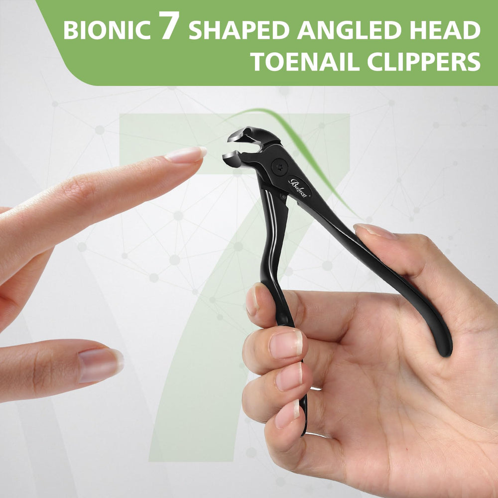 Baluca nail clipper wide jaw handles large nails with ease