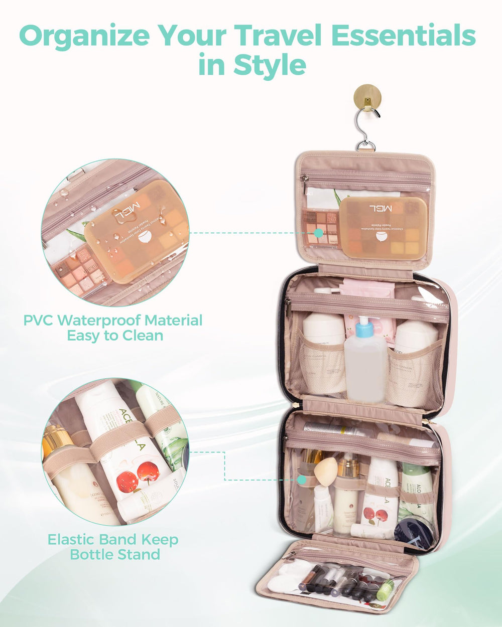 BALULHG compact-to-spacious design expands to fit 7–14 days of essentials.