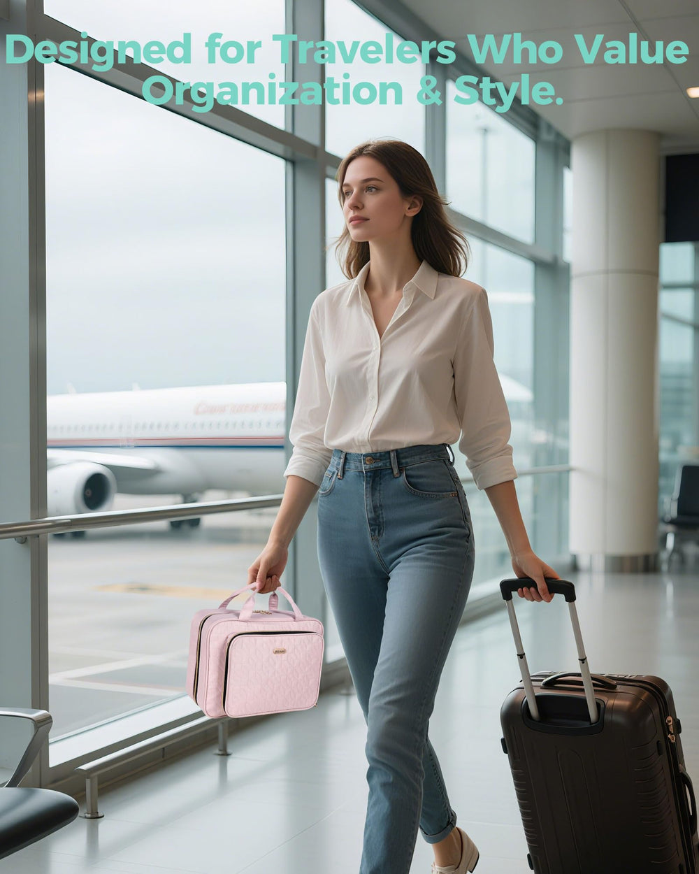 BALULHG TSA-friendly durable organizer ready for quick inspections.