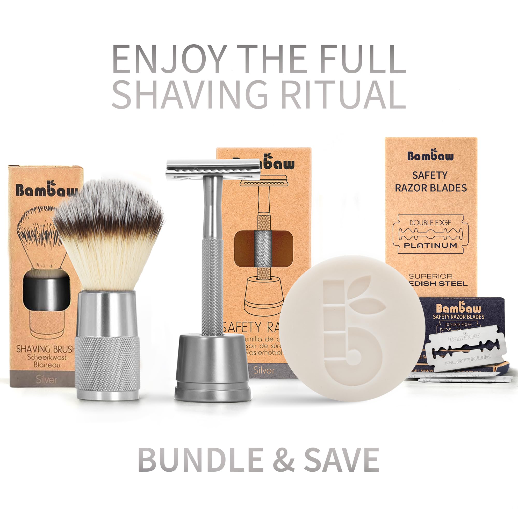 Bambaw close-up razor glide illustrating smooth metal grip