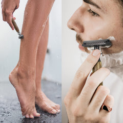 Bambaw mens razor offers a close shave built from durable stainless materials.