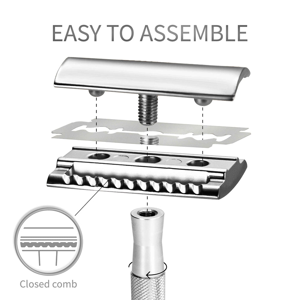 Bambaw metal razor with durable build supports lifetime use