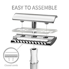 Bambaw metal razor with durable build supports lifetime use