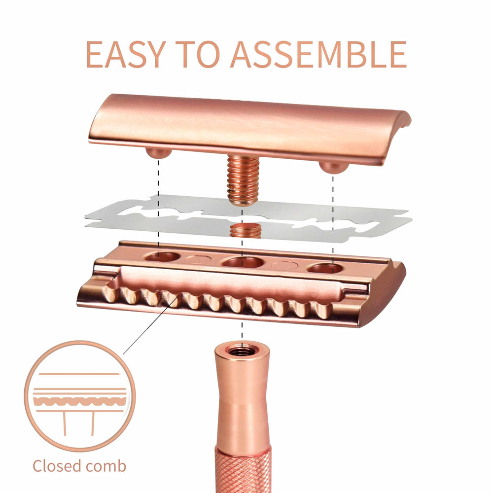 Bambaw metal reusable razor body built for durability and daily eco-friendly shaving