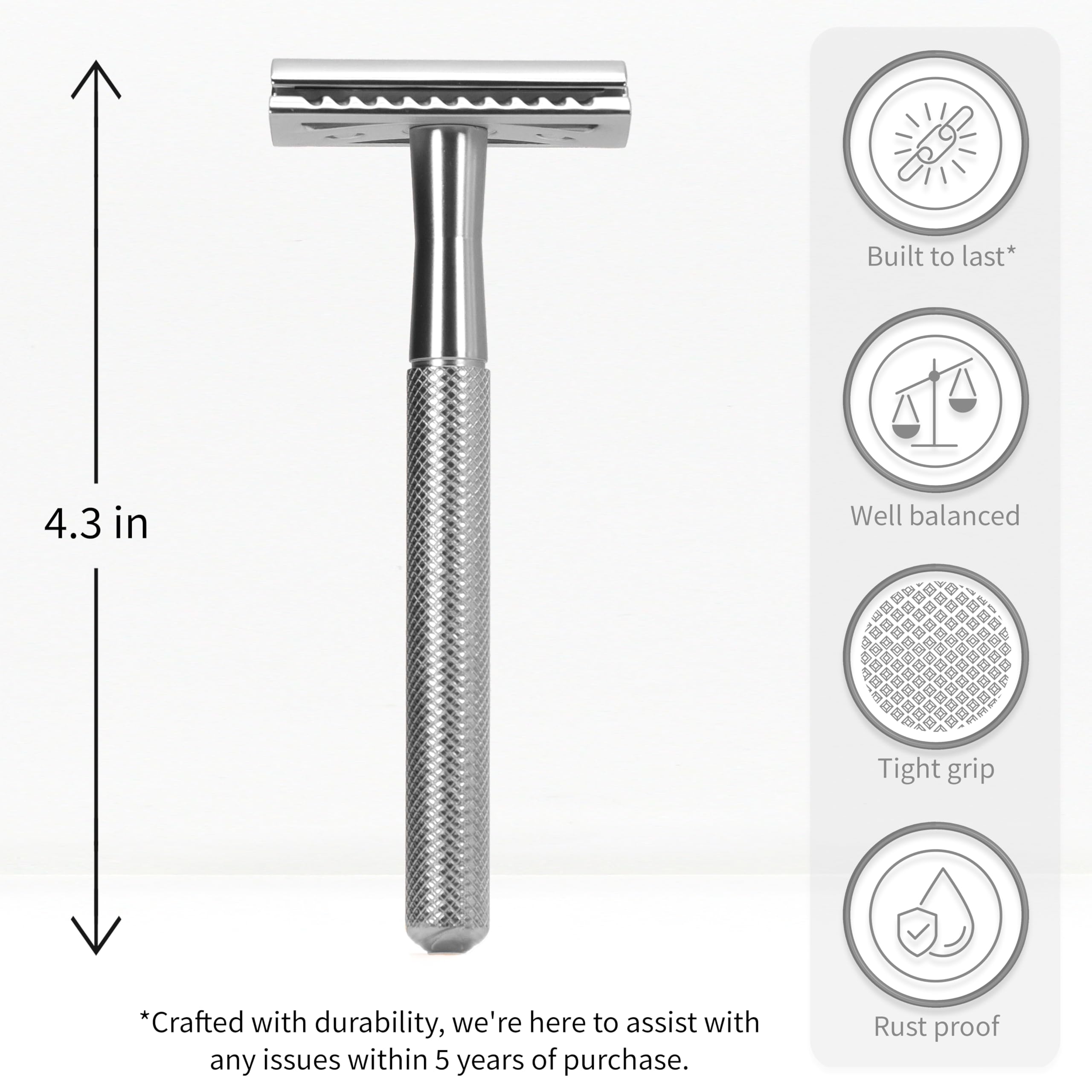 Bambaw stainless steel blades for long-lasting sharpness
