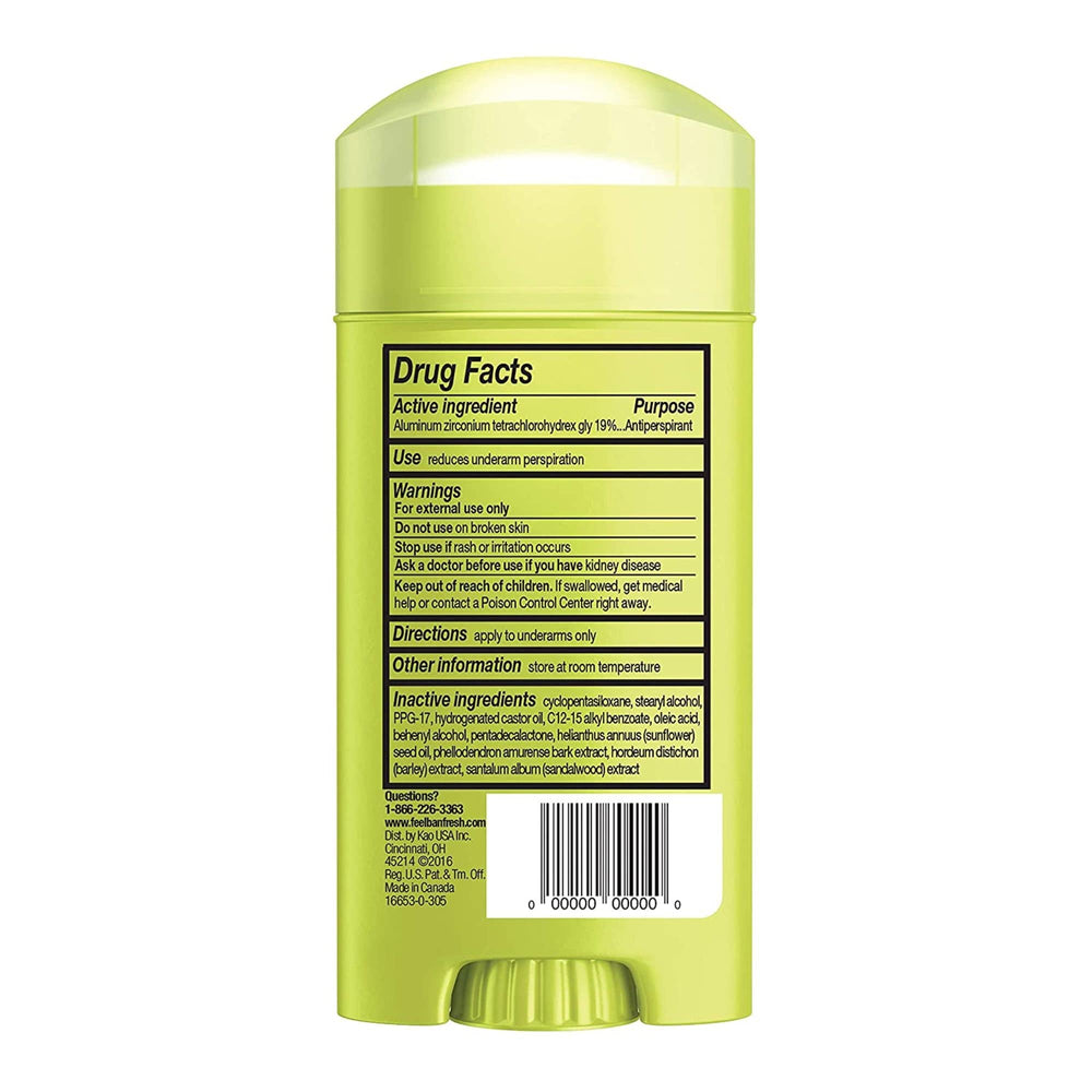 Ban Unscented Deodorant for sensitive skin provides fragrance-free protection