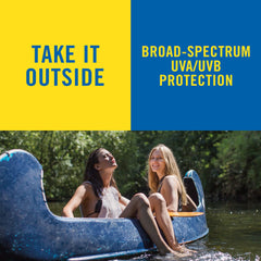 Banana Boat Deep Tanning Oil is water-resistant up to 80 minutes for active days.
