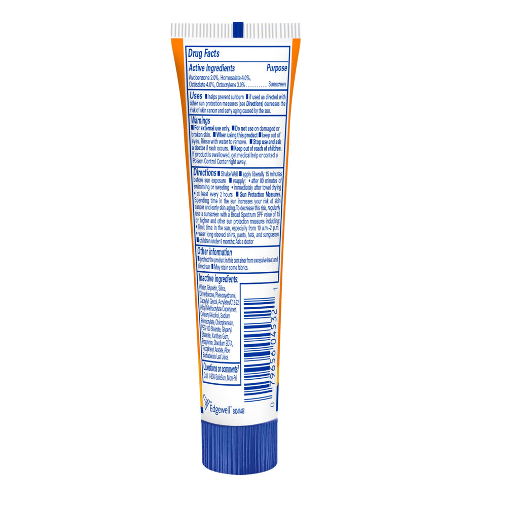 Banana Boat Sport Ultra SPF 30 lotion with 80-minute water resistance for extended activities