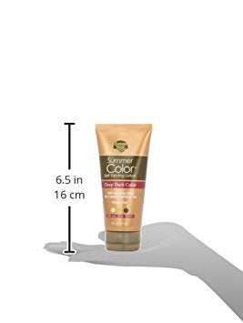 Banana Boat Summer Color Self-Tanning Lotion self-adjusting-color allows customizable shade across skin tones.