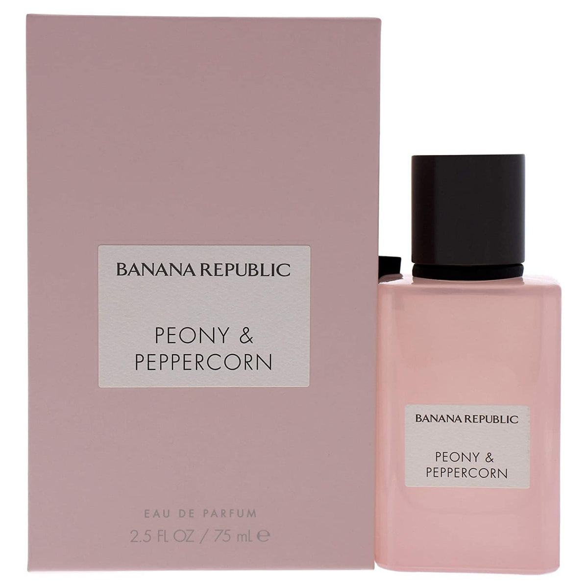 Banana Republic Icon Peony Peppercorn bottle front for daily floral spicy fragrance.