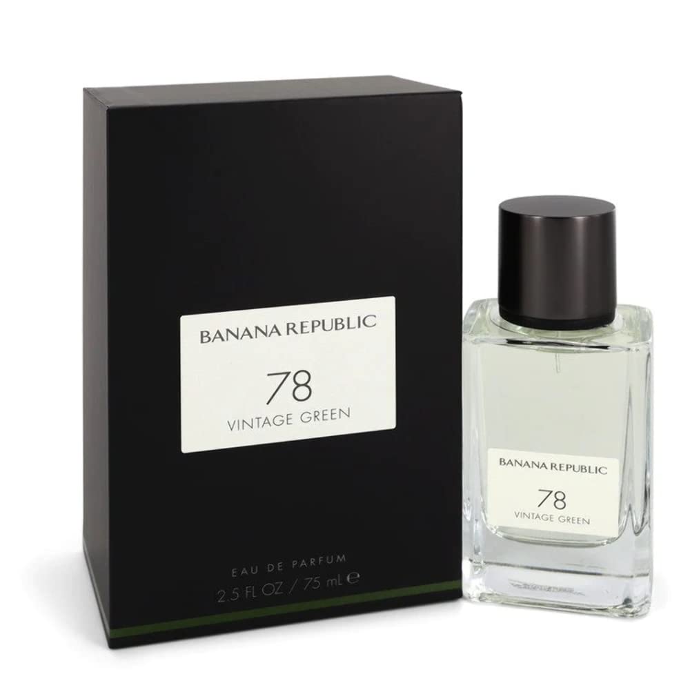 Banana Republic Vintage Green 78 EDP bottle for daily wear and subtle fragrance