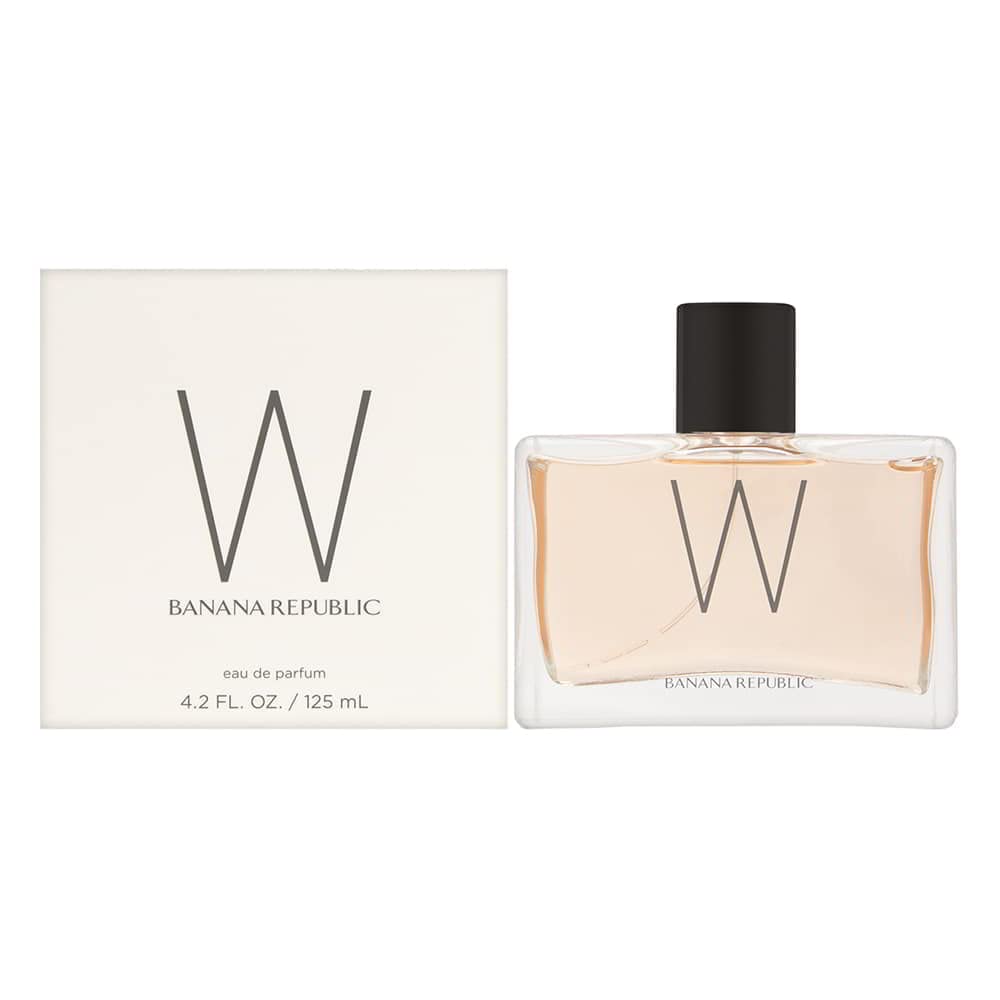 W by Banana Republic bottle pour for all-day wear and subtle sillage.
