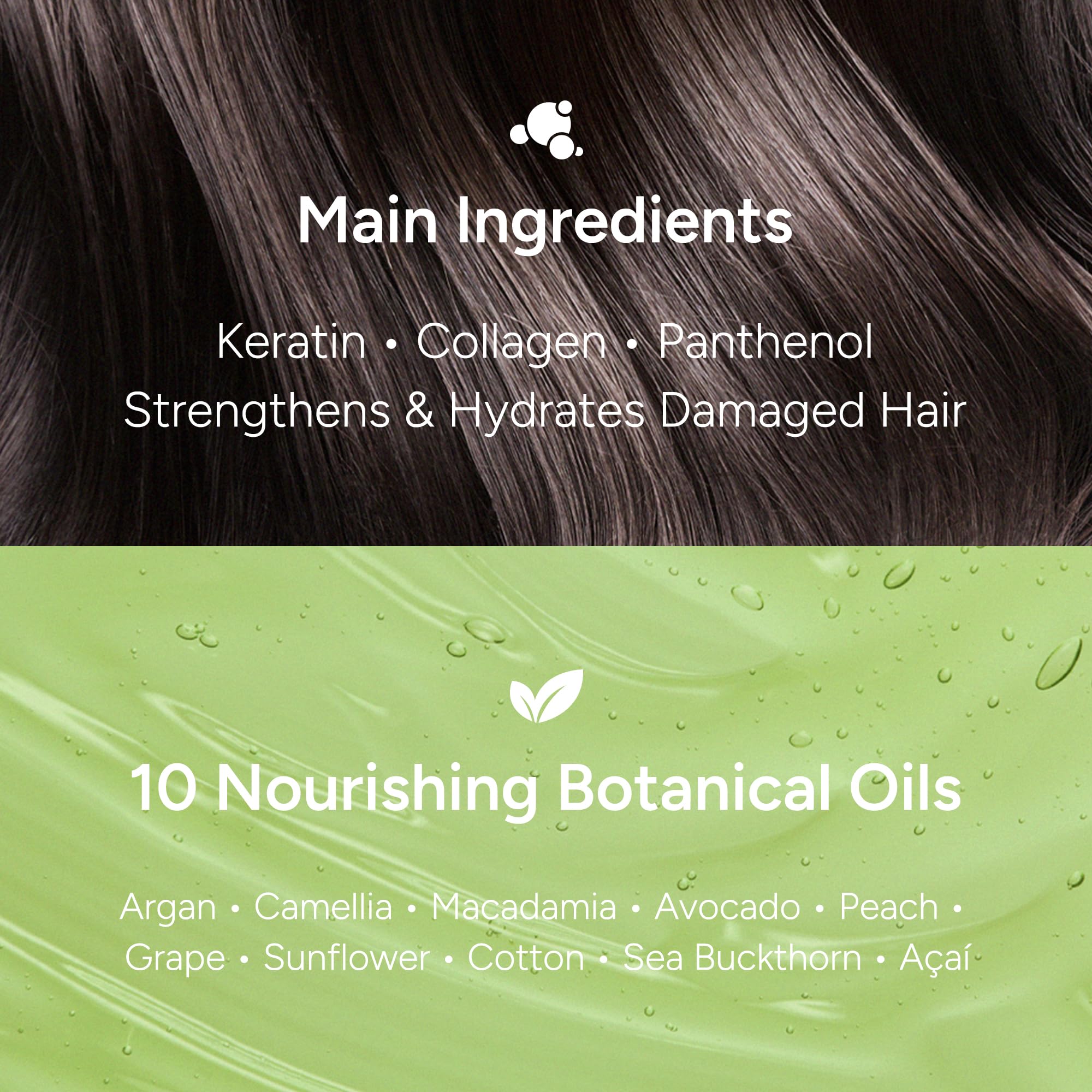 BANANAL clean beauty alcohol-free label signals gentle, daily-use hair care.