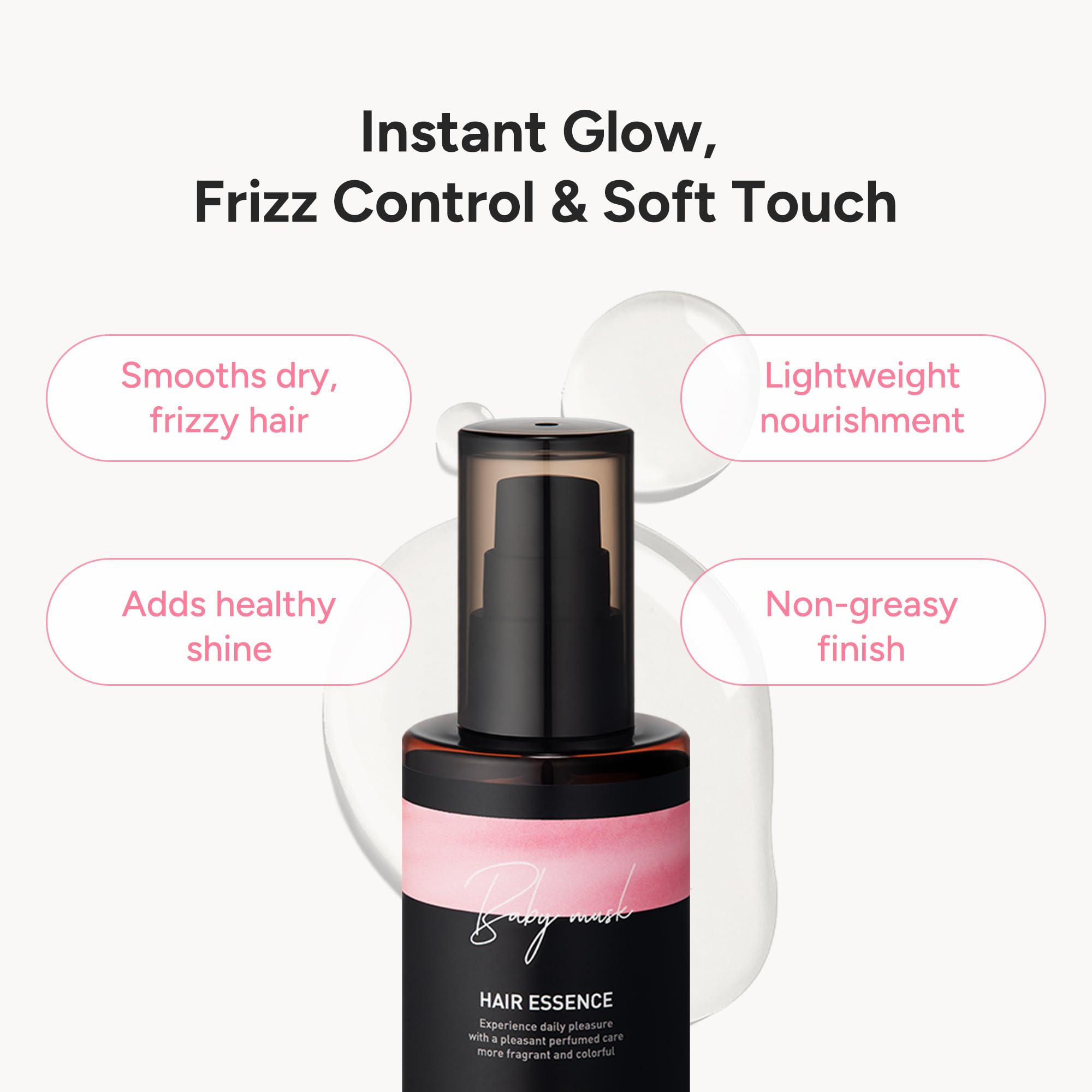 BANANAL soft fragrance lightly scents styles while maintaining hair's natural feel.