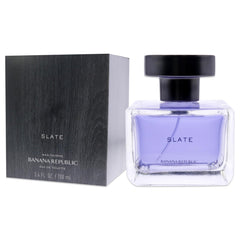 Banana Republic Slate EDT spray packaging with weight detail for shoppers