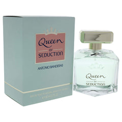 Antonio Banderas Eau de Toilette label shows grapefruit and jasmine hints.