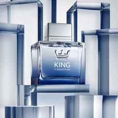Banderas Antonio King of Seduction cap-detail showcases premium finish enhancing scent appeal