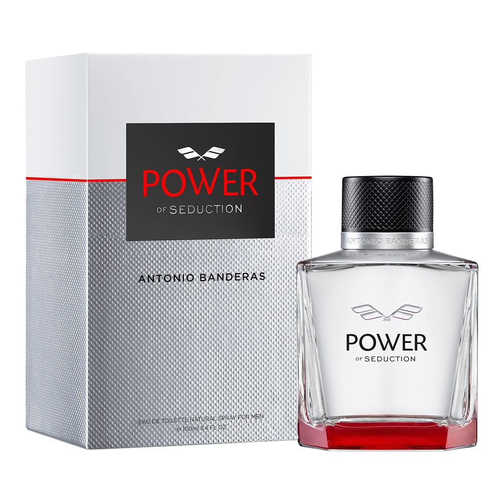 Banderas Power of Seduction EDT bottle front view for daily wear and confidence
