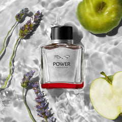Banderas Power of Seduction EDT bottle side view highlighting sleek masculine design