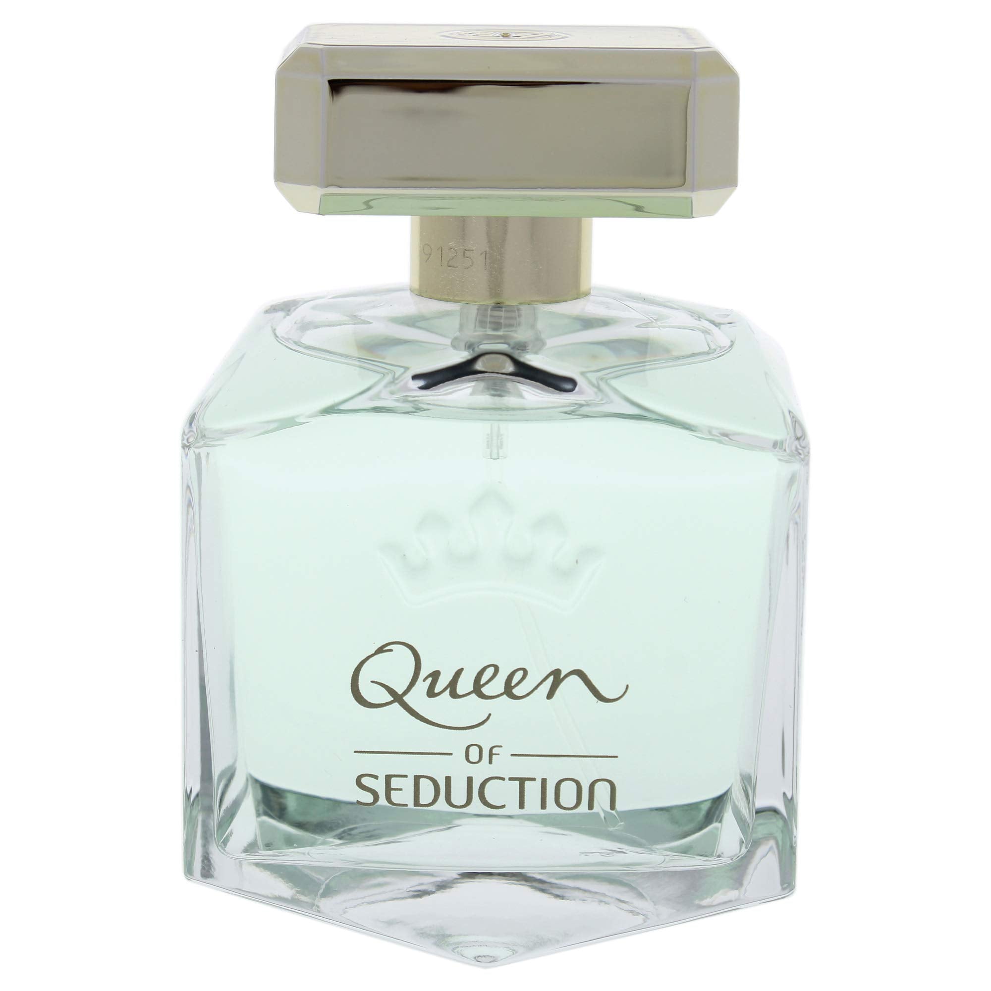 Queen of Seduction box highlights travel-friendly packaging.