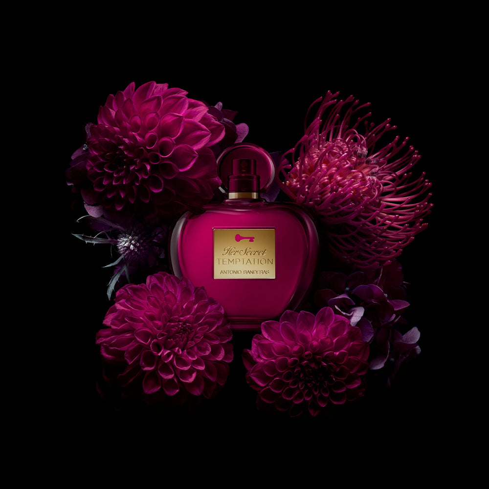 Banderas Secret Femenine citrus top notes evoke daytime freshness.