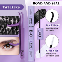 B&Qaugen lash applicator tweezers—precision tool for easy application.