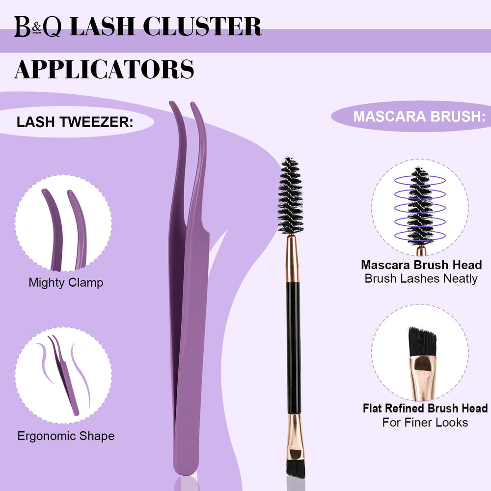 B&Qaugen lash glue remover demonstrates gentle, safe removal.
