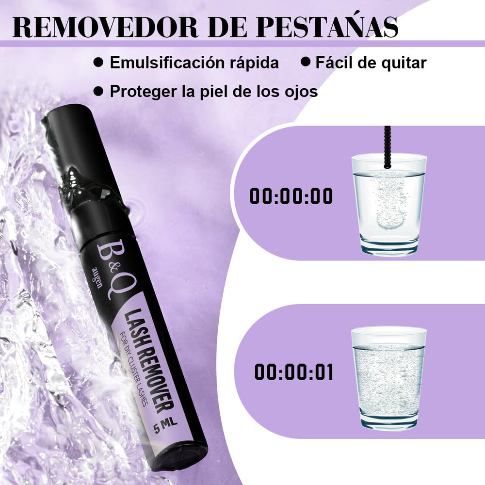 BandQaugen pestanas cluster reutilizables con cuidado adecuado.