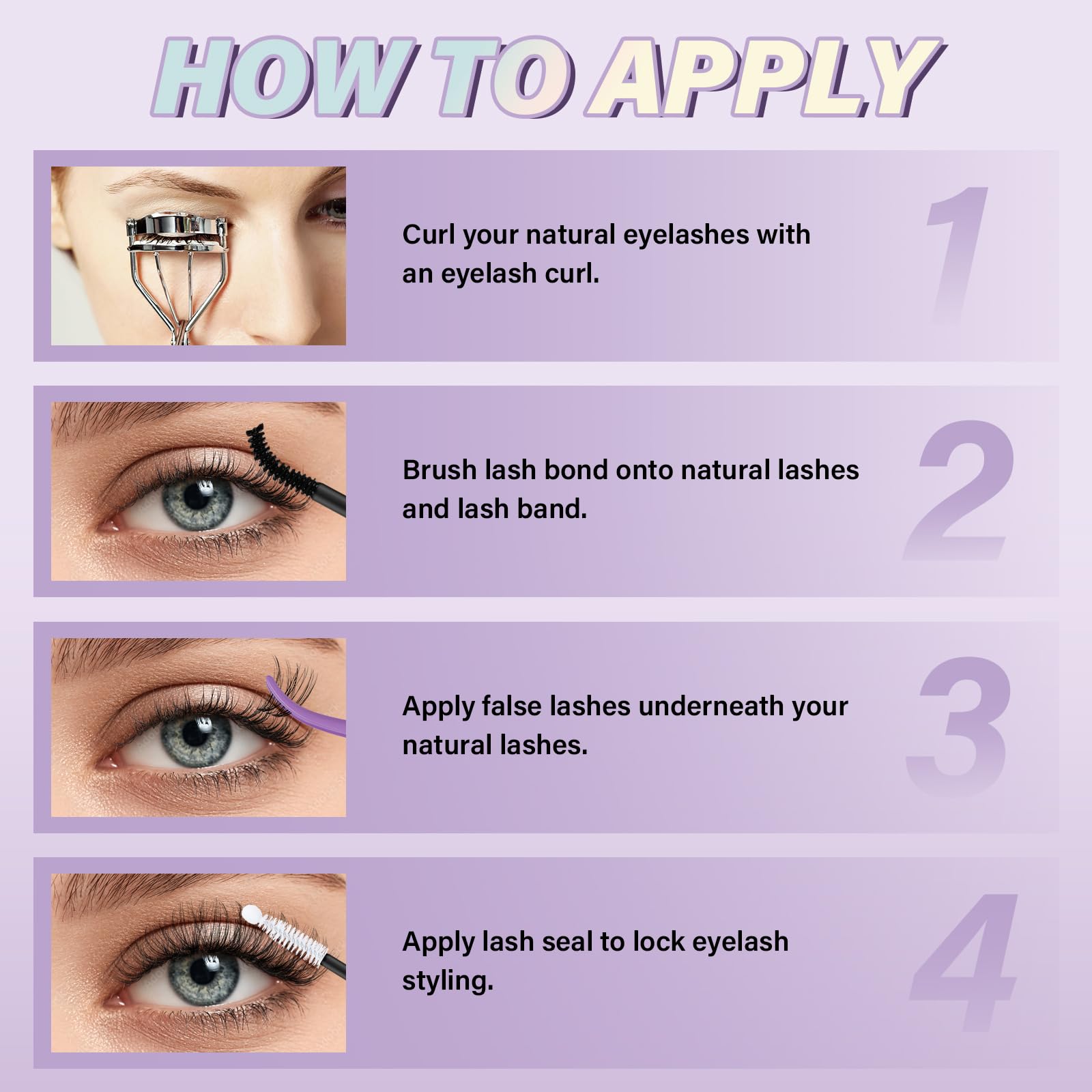 B&Qaugen Venus Lash Clusters Kit feather-light comfort when worn.
