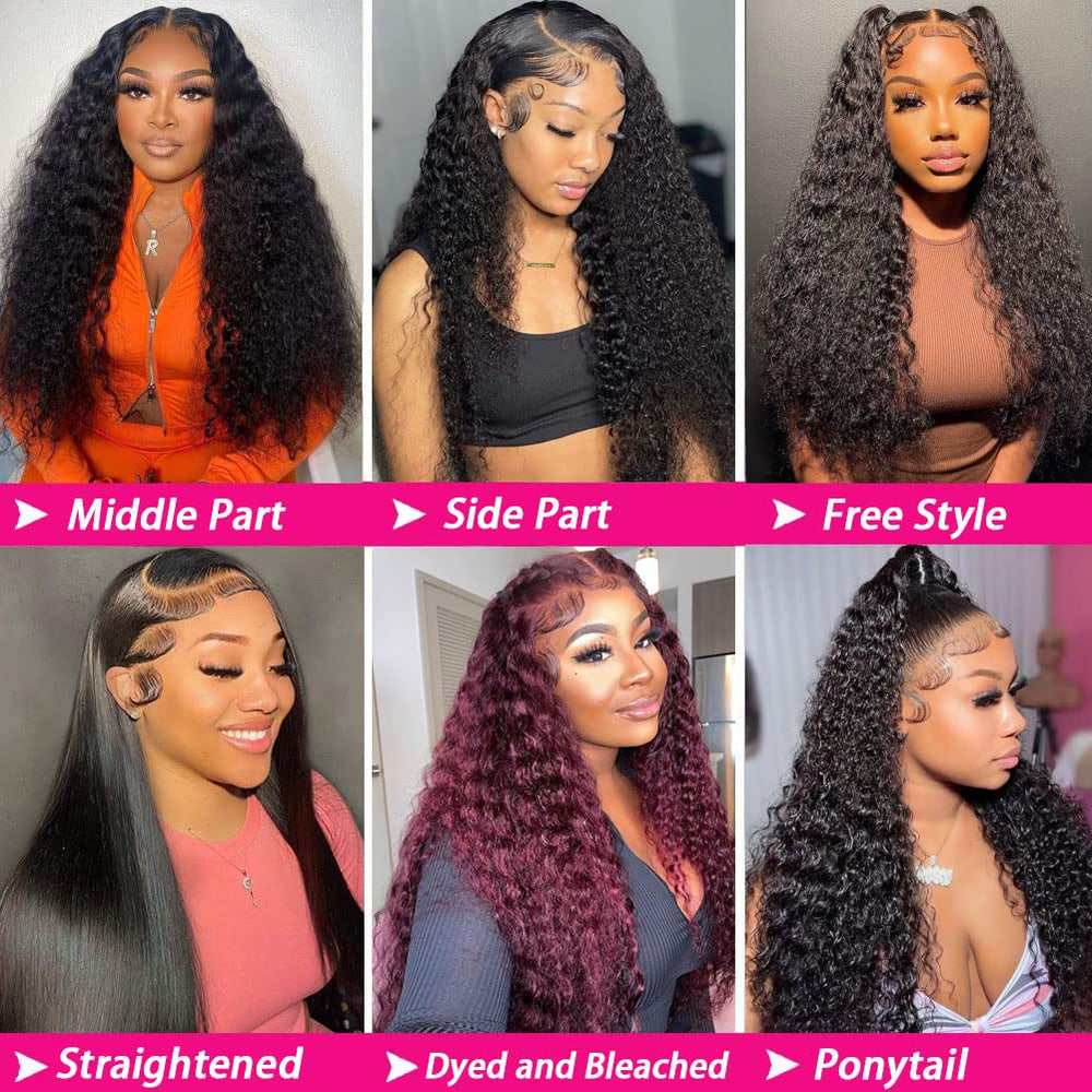 Bangjazz Brazilian virgin deep-wave hair for versatile styling.