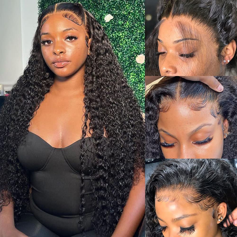 Bangjazz deep-wave lace front wig 13x4 blends naturally for everyday wear.