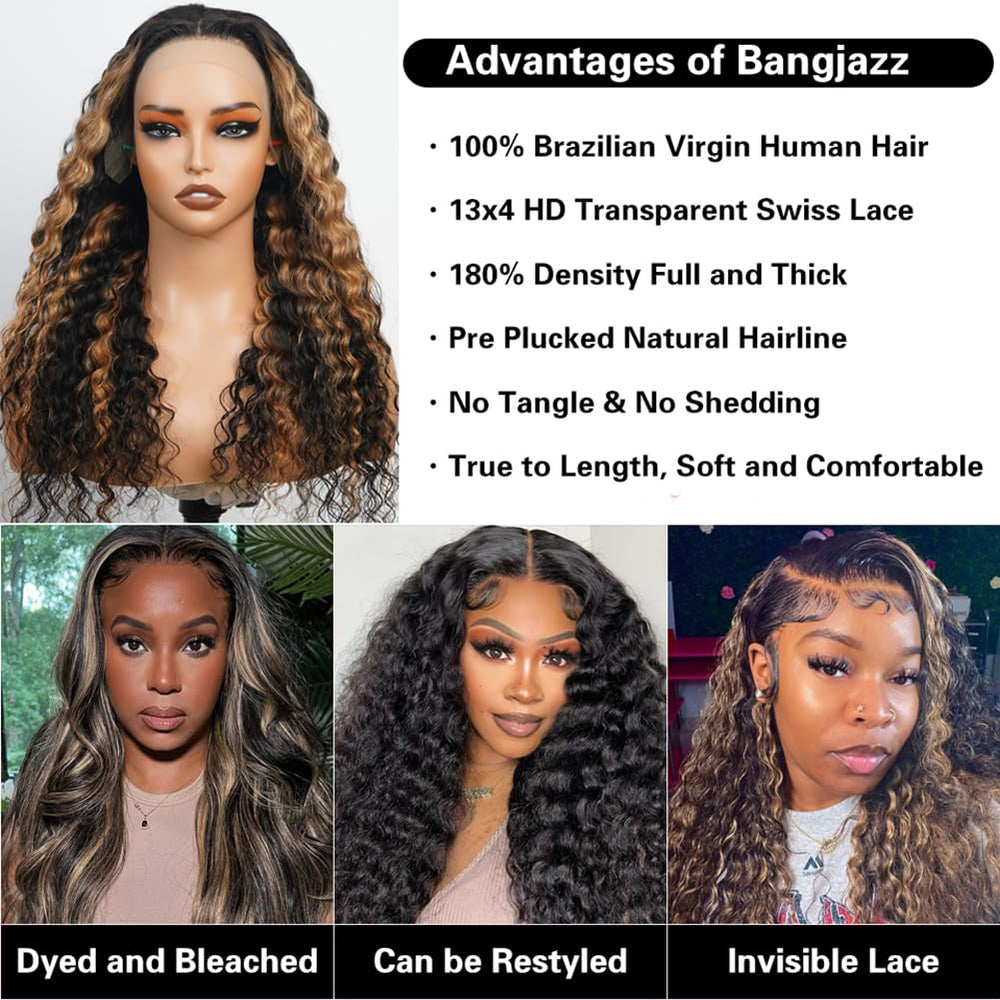 Bangjazz ombre balayage color closeup highlights vibrant hues suitable for many looks.