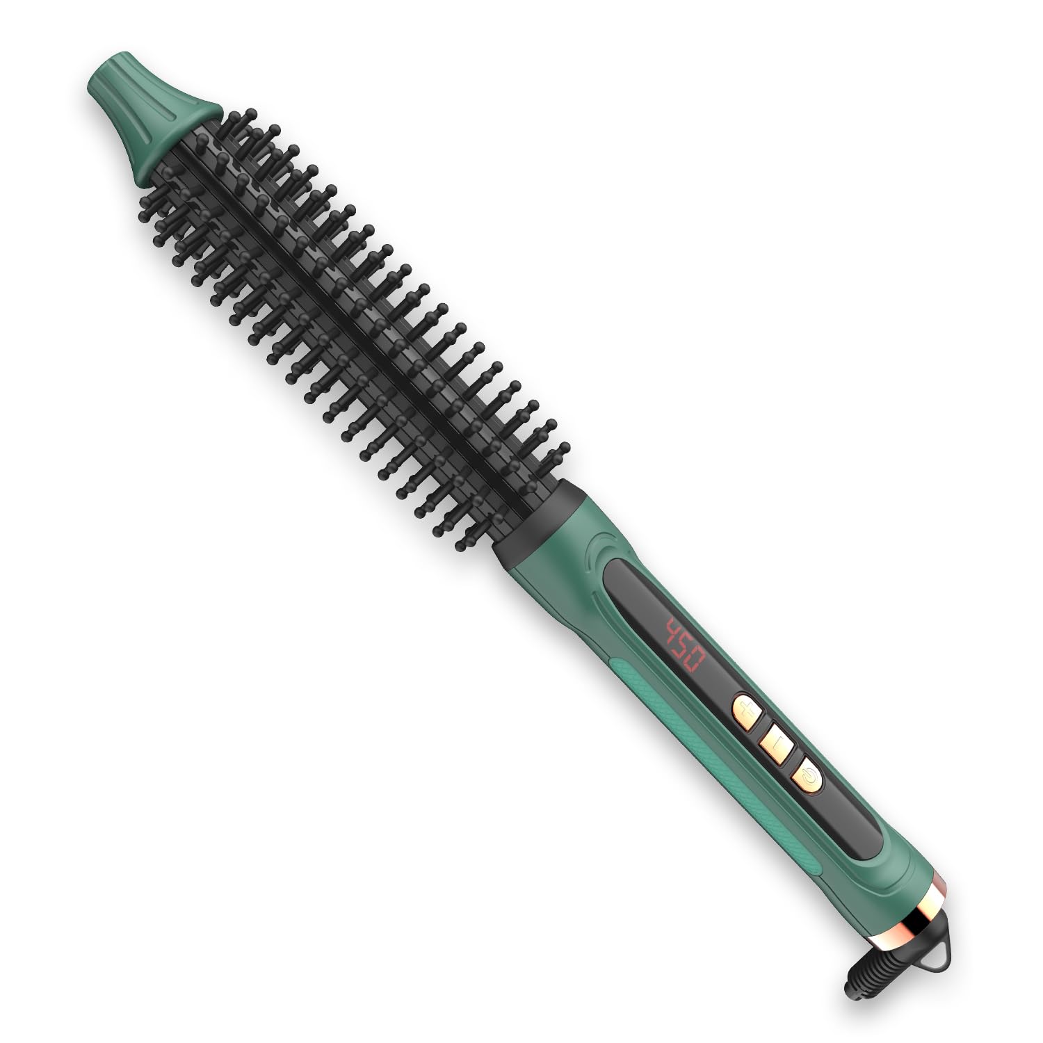 BANGMENG 0.75-inch barrel for quick bangs styling and mid-length volume.