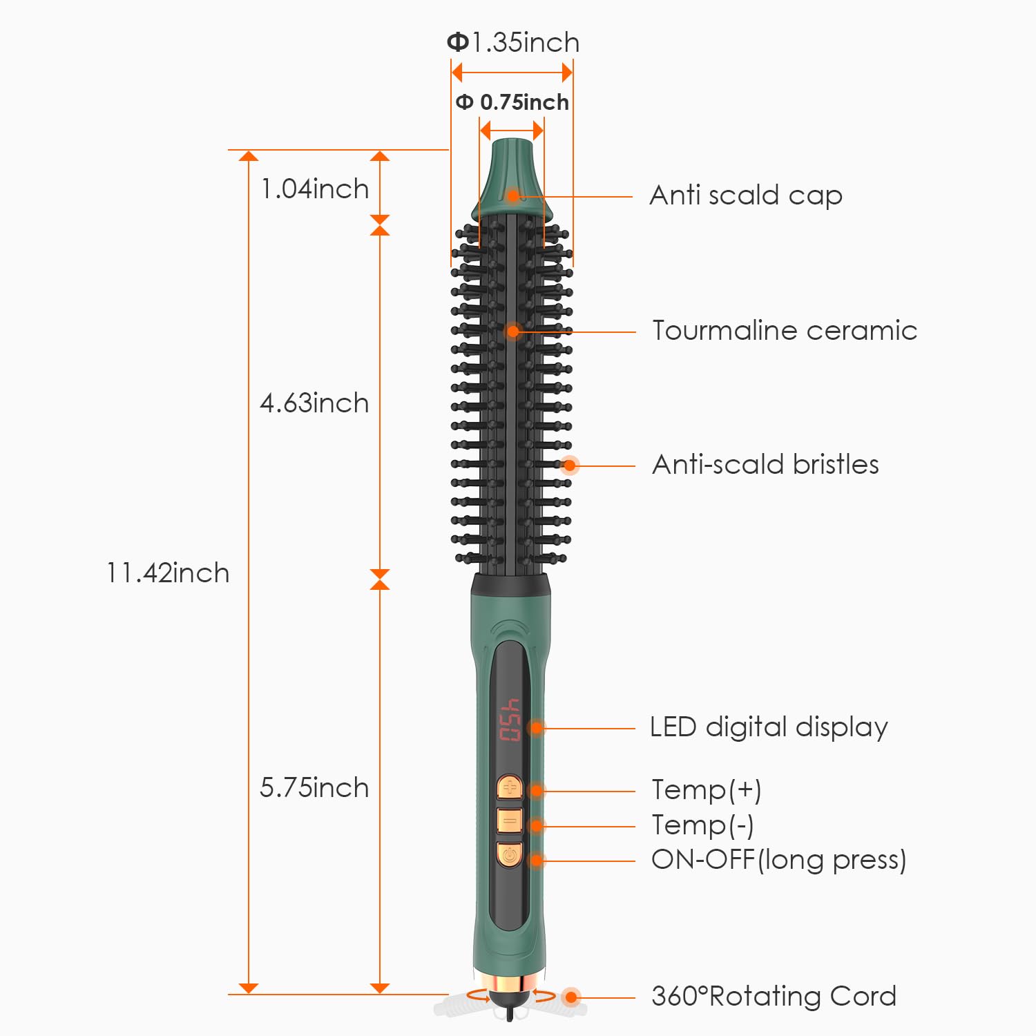 BANGMENG dual voltage for international travel.