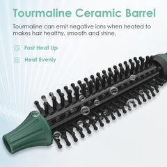 Bangmeng Mini Thermal Round Brush with tourmaline ceramic for smooth hair.