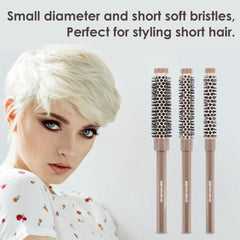 BANGMENG round brush 0-6inch perfect for bob or shoulder lengths