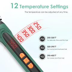BANGMENG volume brush with heat for natural-looking waves.