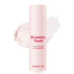 Banila Co Blooming Youth Multi-balm Stick packaging for on-the-go hydration.