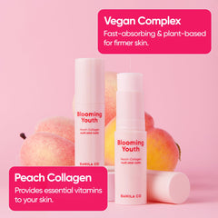 Close-up texture of Banila Co Blooming Youth multi-balm stick.
