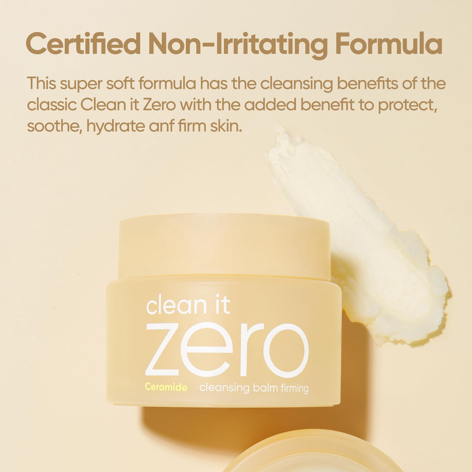 BANILA CO Clean it Zero Firming Cleansing Balm protects skin from environmental stressors while cleansing.