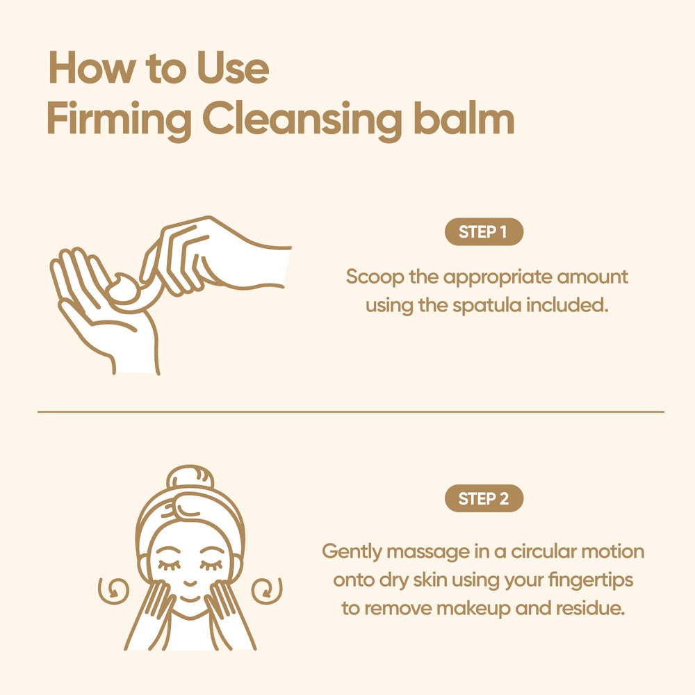 BANILA CO Clean it Zero Firming Cleansing Balm moisturizes as it cleanses during routine.
