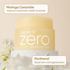 BANILA CO Clean it Zero Firming Cleansing Balm dissolves waterproof makeup for fresh, clean skin.